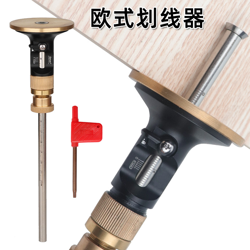 Woodworking Tools - Европейский параллельный разметочный шаблон для дерева