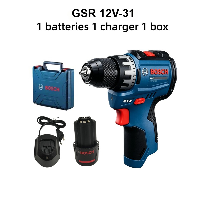 Woodworking Drill - Аккумуляторная дрель-шуруповерт Bosch Professional GSR 12V-31,