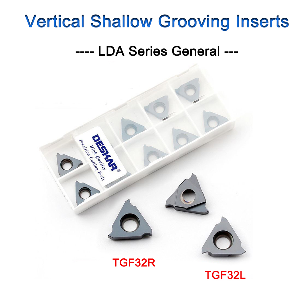 Parting Tool Lathe - Твердосплавная токарная пластина DESKAR TGF32R TGF32L
