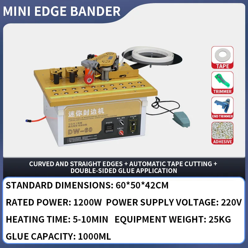 Кромкооблицовочный станок DW-6 – обзор и цена Woodworking Edge