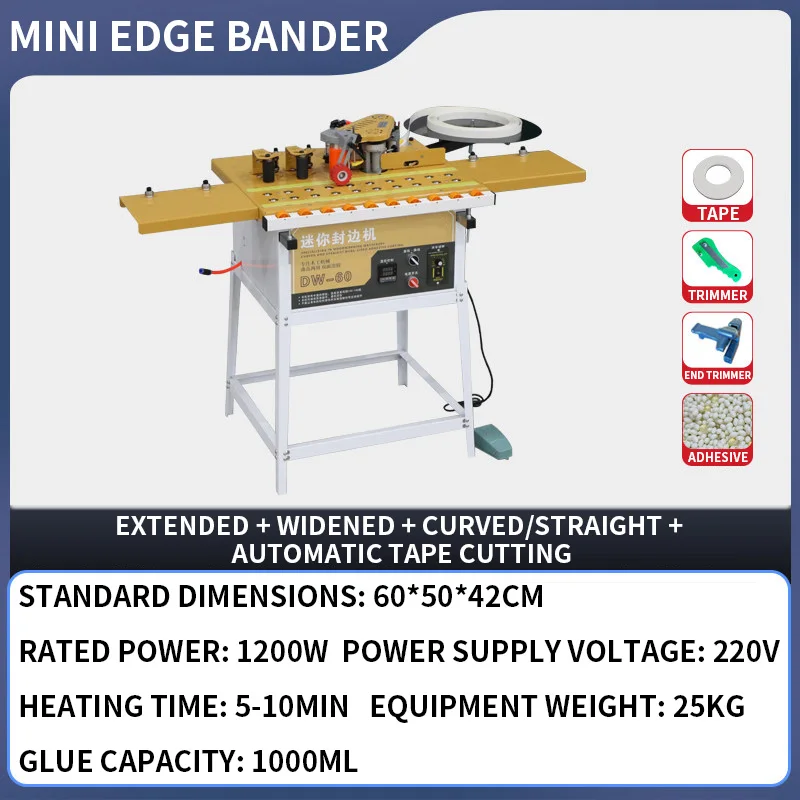 Кромкооблицовочный станок DW-6 – обзор и цена Woodworking Edge