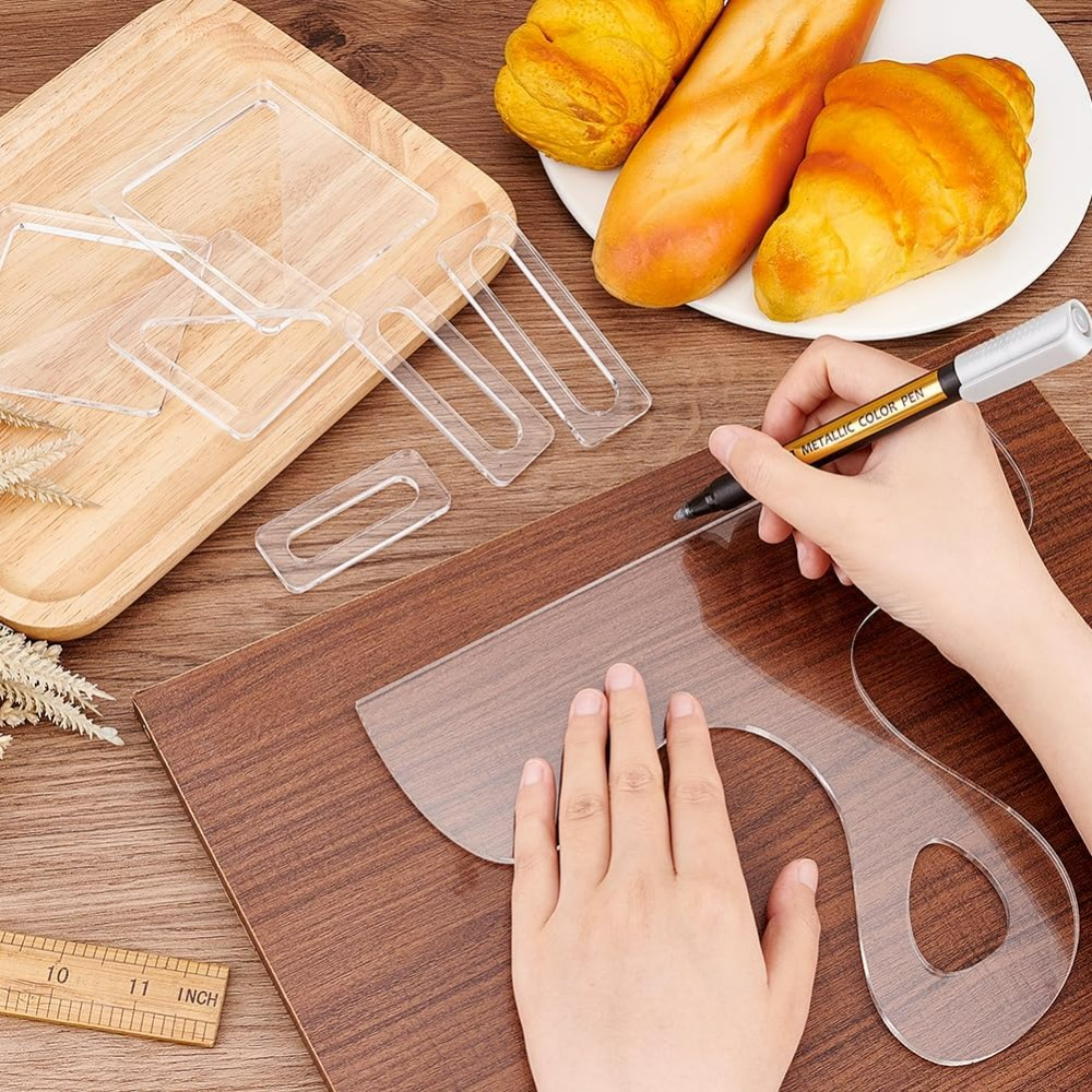 7 шт., шаблон для мясных издел – обзор и цена Woodworking Router Templates