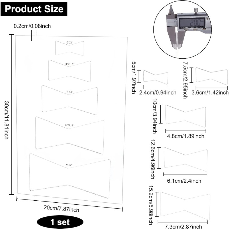 1 шт., набор шаблонов для инкр – обзор и цена Woodworking Router Templates