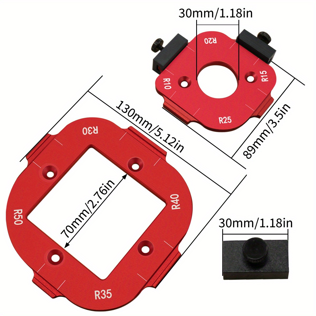 Шаблон для фрезерования углов, – обзор и цена Woodworking Router Templates