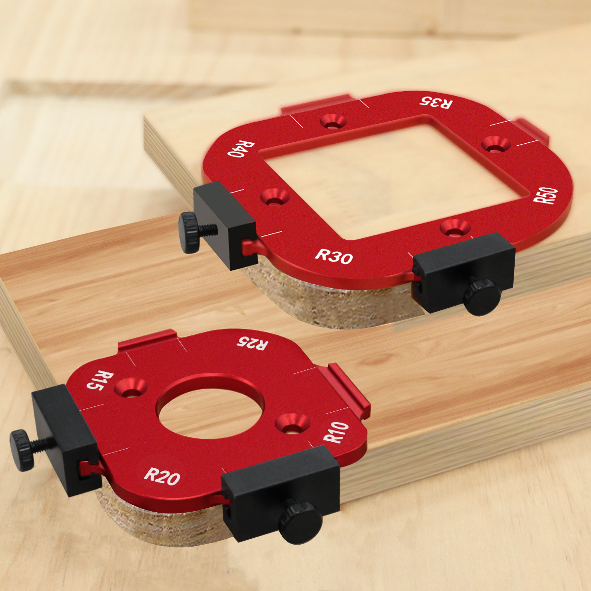 Набор алюминиевых шаблонов для – обзор и цена Woodworking Router Templates