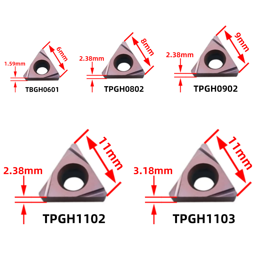 TPGH0602 TPGH0902 TCGT1102 TPG – обзор и цена Parting Tool Lathe