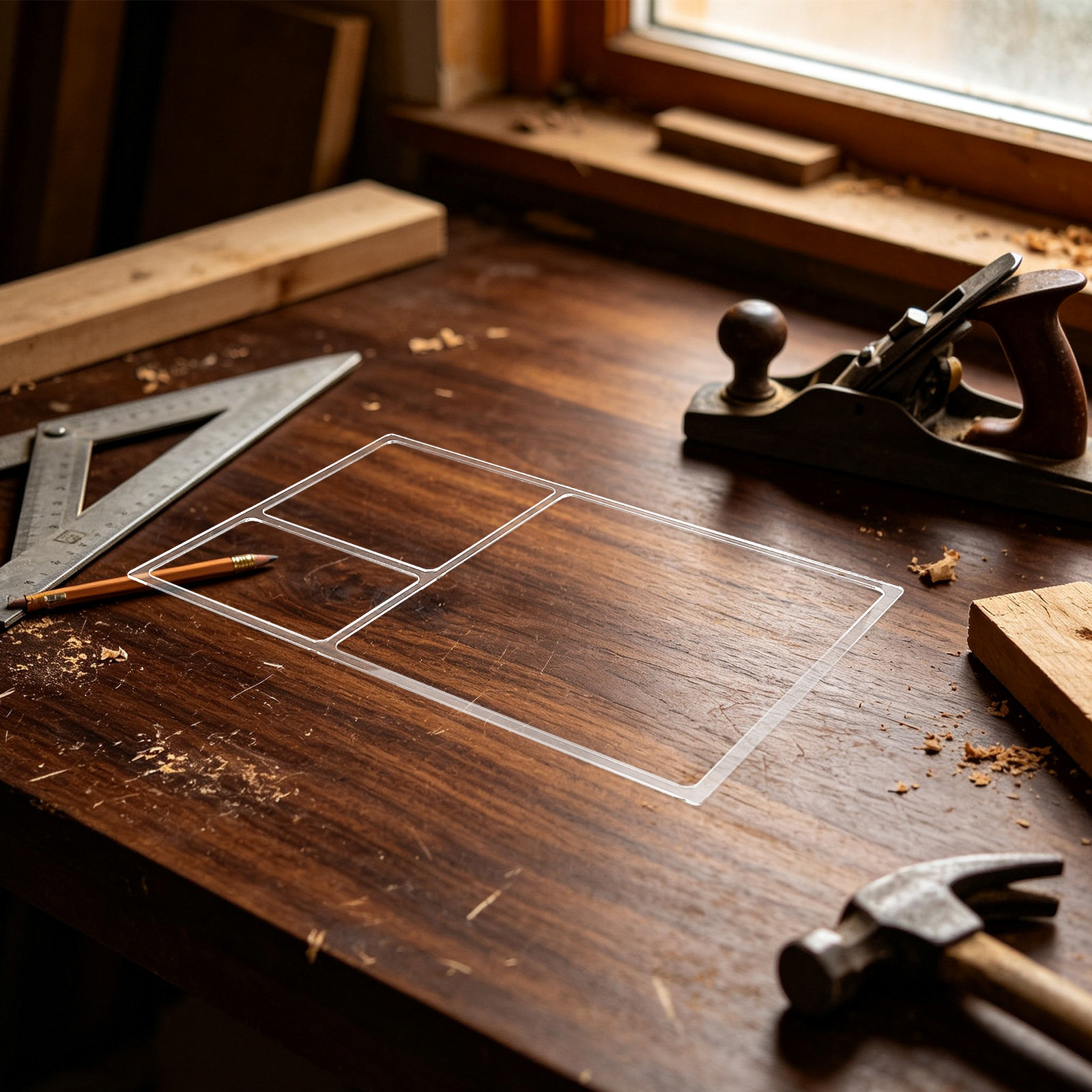 Прозрачный акриловый шаблон дл – обзор и цена Woodworking Router Templates