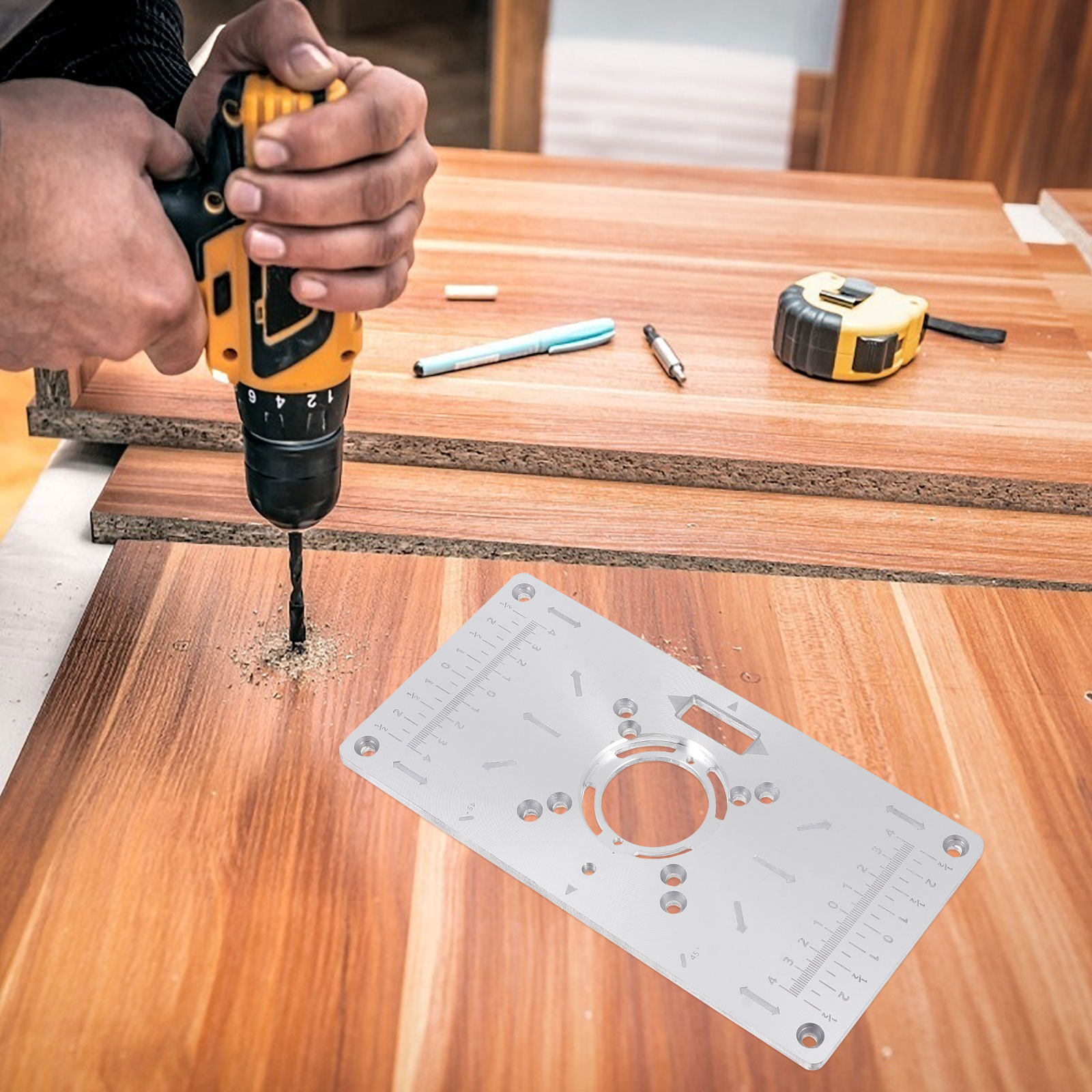 1 комплект. Вставка для фрезер – обзор и цена Woodworking Drill